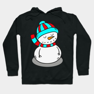 snowman-four design Hoodie